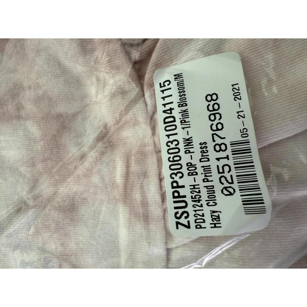 NWT REVOLVE Z Supply Hazy Cloud Print Dress Pink Blossom Size Medium - Picture 8 of 8